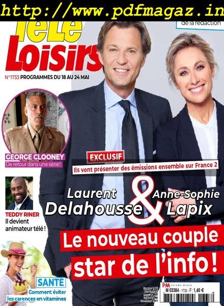 Tele Loisirs – 13 Mai 2019 Cover