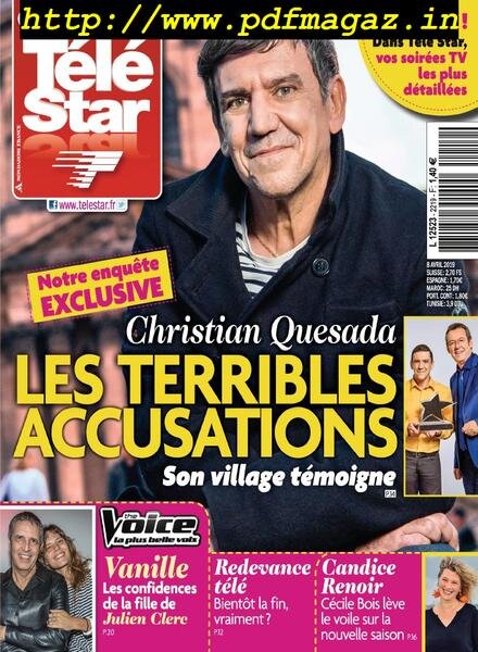Tele Star – 08 avril 2019 Cover