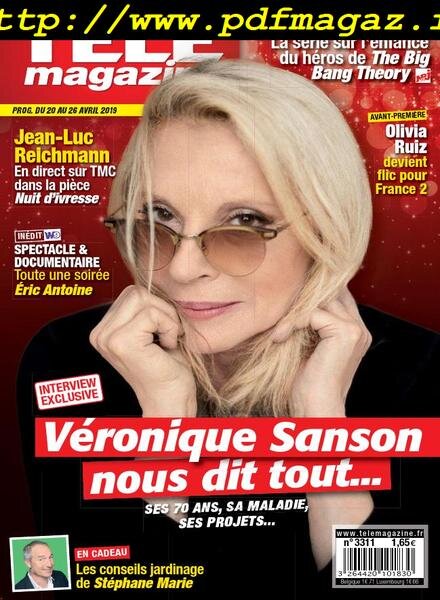 Telemagazine – 20 avril 2019 Cover