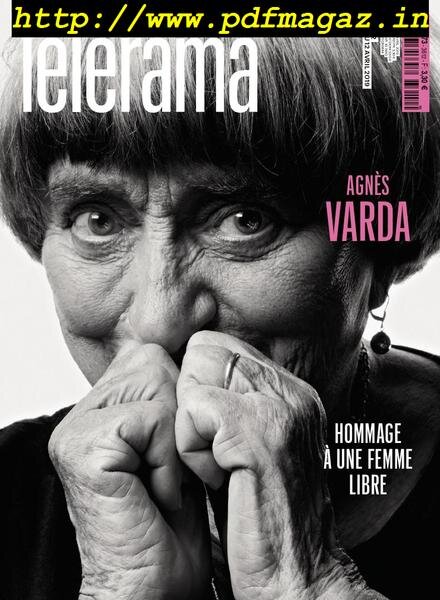 Telerama Magazine – 06 avril 2019 Cover