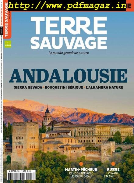 Terre Sauvage – Avril 2019 Cover