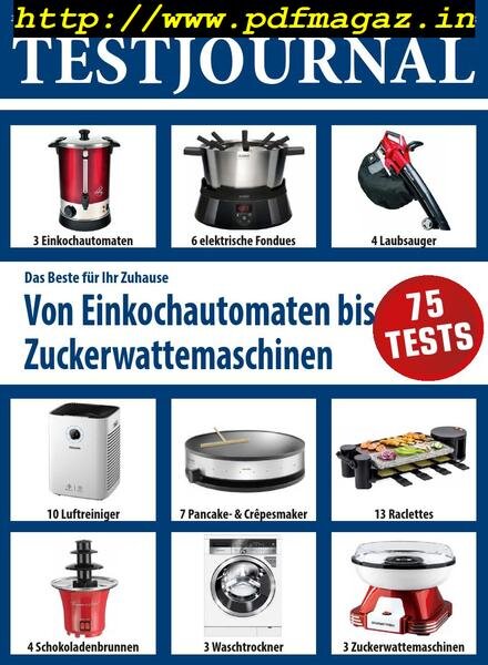 Test Journal – Februar-Marz 2019 Cover