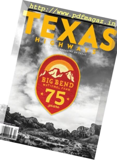 Texas Highways – February 2019 Cover