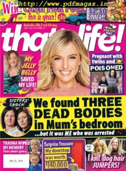 that’s life! – April 04, 2019