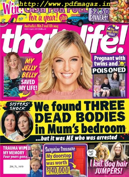 that’s life! – April 04, 2019 Cover
