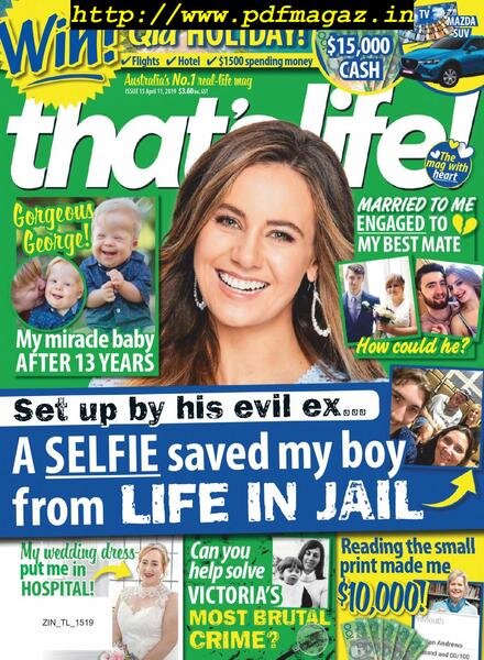 that’s life! – April 11, 2019 Cover