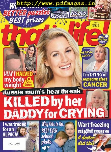 that’s life! – April 18, 2019 Cover