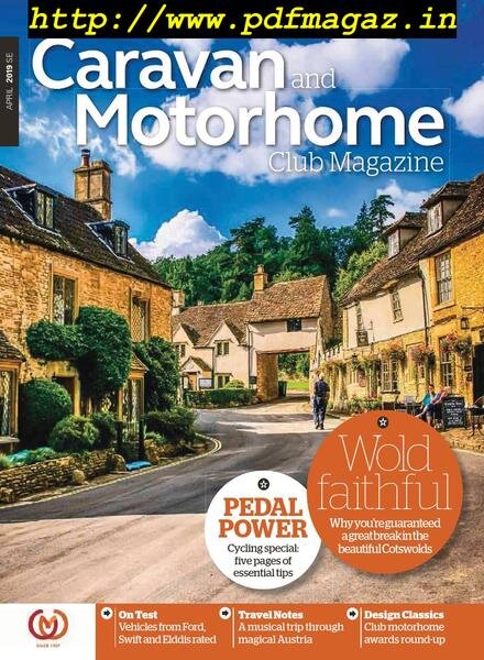 The Caravan Club – April 2019 Cover