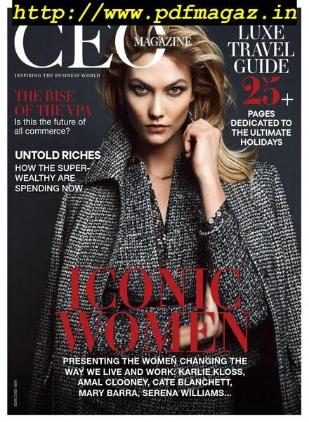 The CEO Magazine EMEA – February 2019 Cover