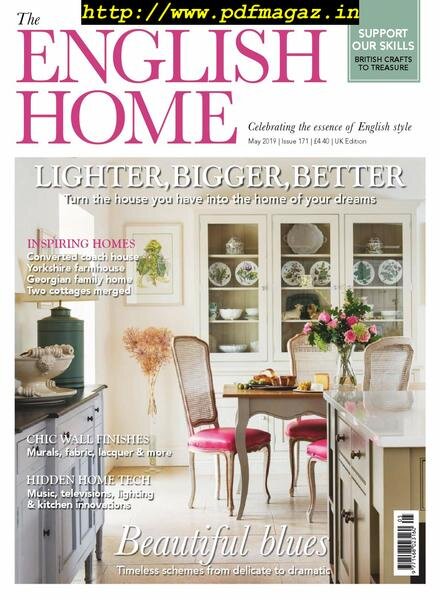 The English Home – May 2019 Cover