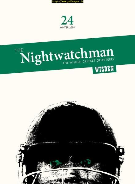 The Nightwatchman – Issue 24 – Winter 2018 Cover