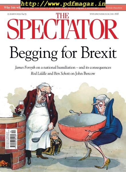 The Spectator – March 23, 2019 Cover