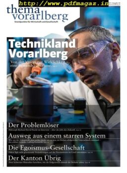 Thema Vorarlberg – Mai 2019