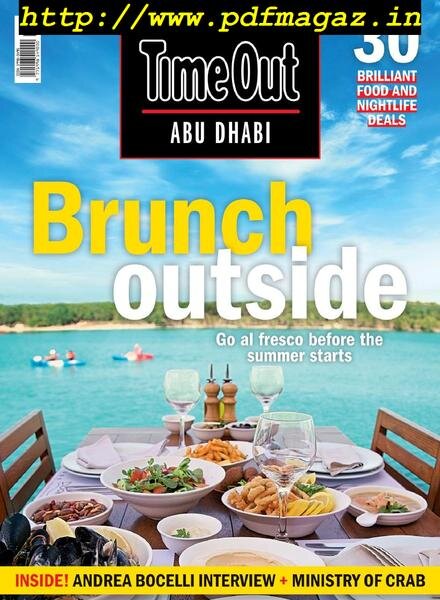 TimeOut Abu Dhabi – April 03, 2019 Cover