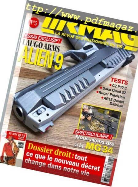 TirMag – novembre 2018 Cover