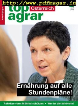 topagrar-Osterreich – April 2019