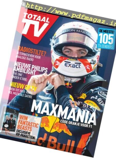 Totaal TV – 16 March 2019 Cover