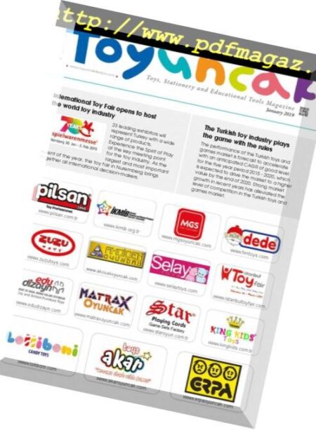 Toyuncak – Ocak 2019 Cover