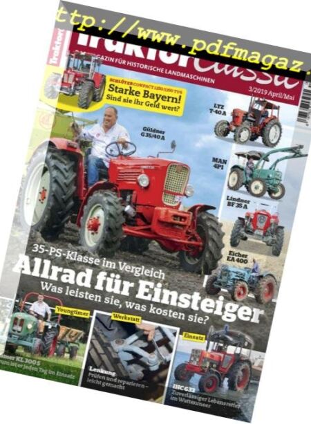 Traktor Classic – April-Mai 2019 Cover