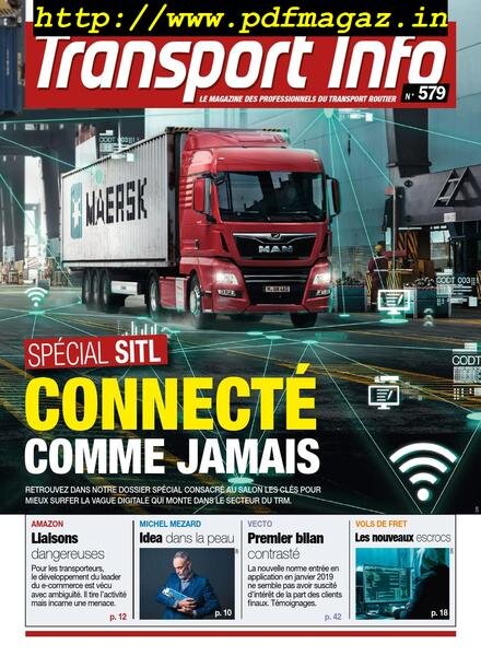 Transport Info – 22 mars 2019 Cover