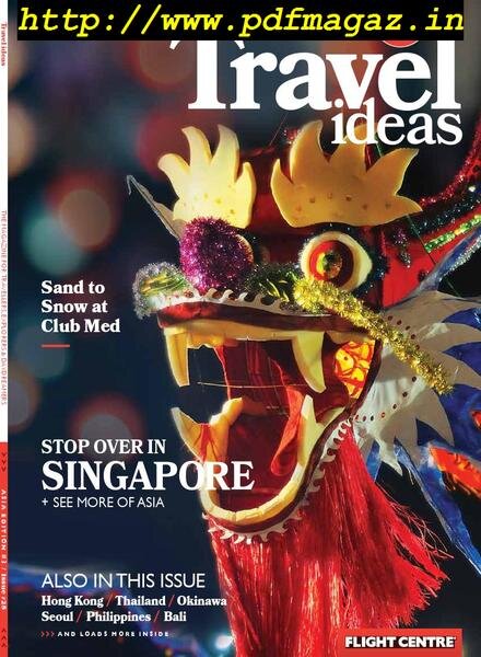 Travel Ideas – Asia Edition 3, 2018 Cover
