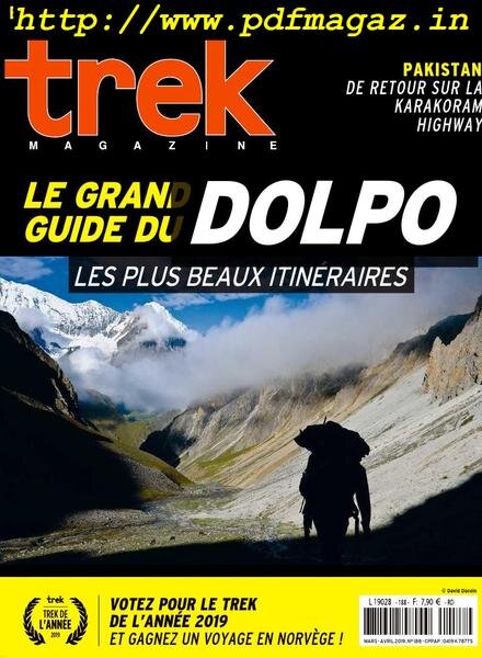 Trek Magazine – avril-mai 2019 Cover