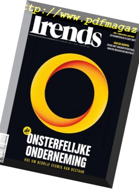 Trends Belgium – 14 Maart 2019 Cover