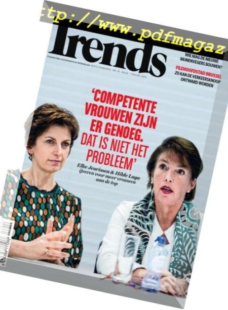 Trends Belgium – 7 Maart 2019 Cover