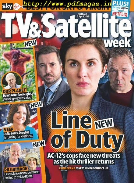 TV & Satellite Week – 30 March 2019 Cover
