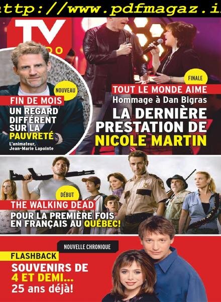 TV Hebdo – 27 avril 2019 Cover