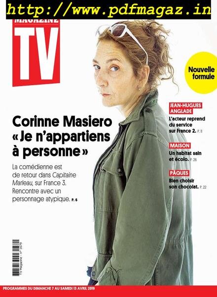 TV Magazine – 7 Avril 2019 Cover