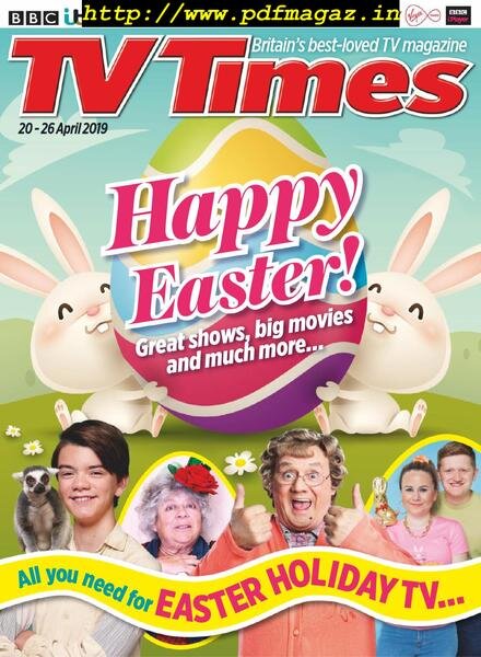 TV Times – 20 April 2019 Cover