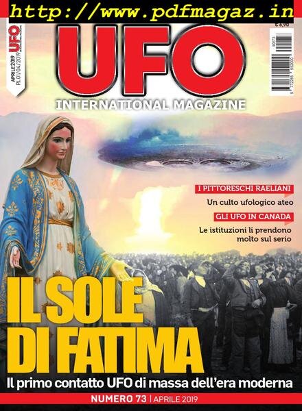 UFO Magazine – Aprile 2019 Cover