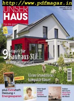 Unser Haus – April-Mai 2019