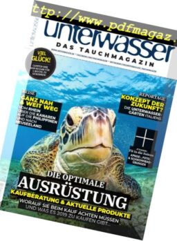 Unterwasser – April 2019