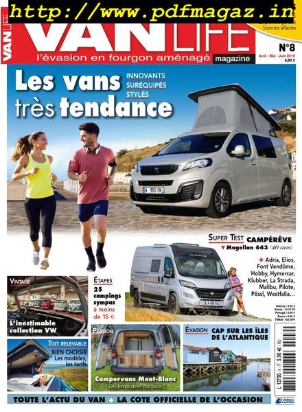 VanLife – mars 2019 Cover