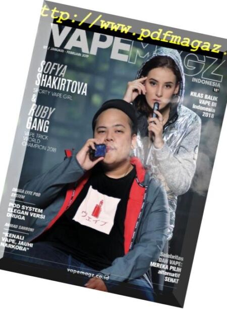 VAPEMAGZ INDONESIA – Januari 2019 Cover