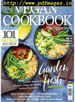 Vegan Food & Living Cookbook – Spring 2019