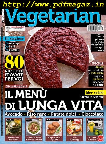 Vegetarian – Marzo-Aprile 2019 Cover