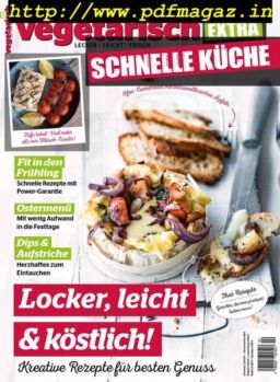 Vegetarisch Fit – Marz-April 2019