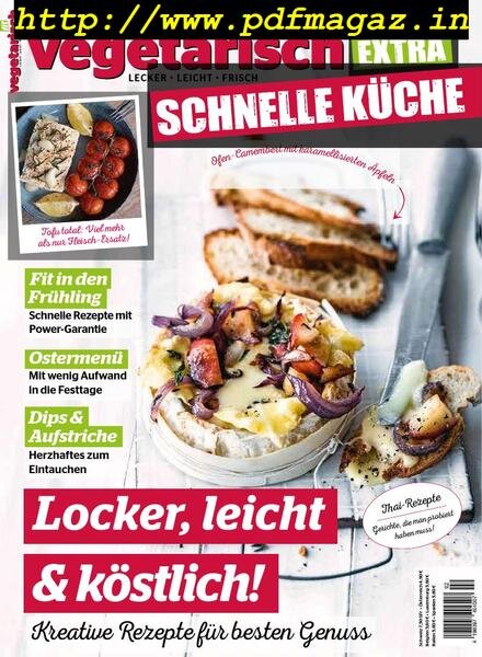 Vegetarisch Fit – Marz-April 2019 Cover