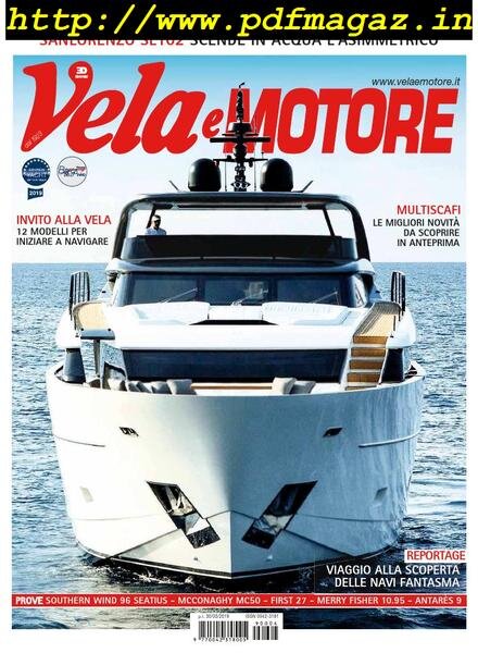 Vela e Motore – Aprile 2019 Cover