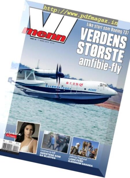 Vi Menn – 01 mars 2019 Cover