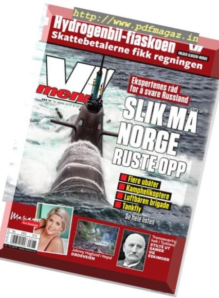 Vi Menn – 12 mars 2019 Cover