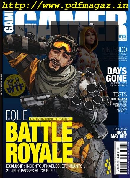 Video Gamer – avril 2019 Cover