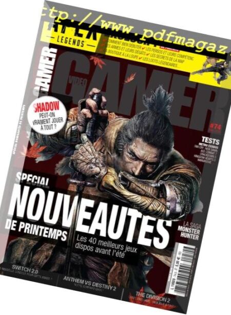 Video Gamer – mars 2019 Cover