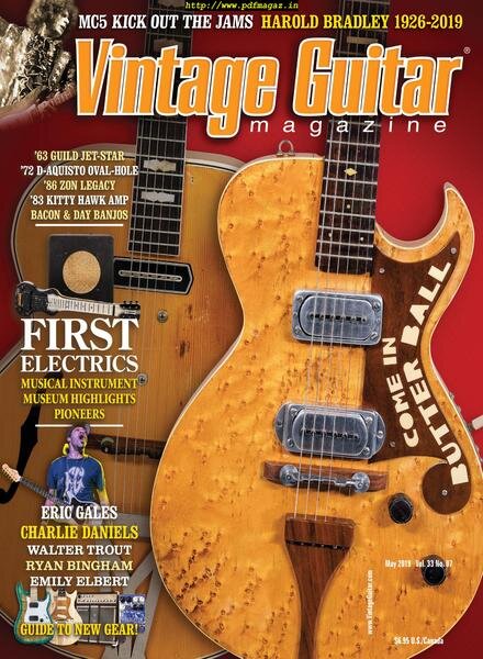 Vintage Guitar Magazine – May 2019 Cover