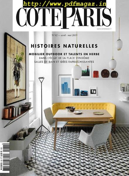 Vivre Cote Paris – avril 2019 Cover