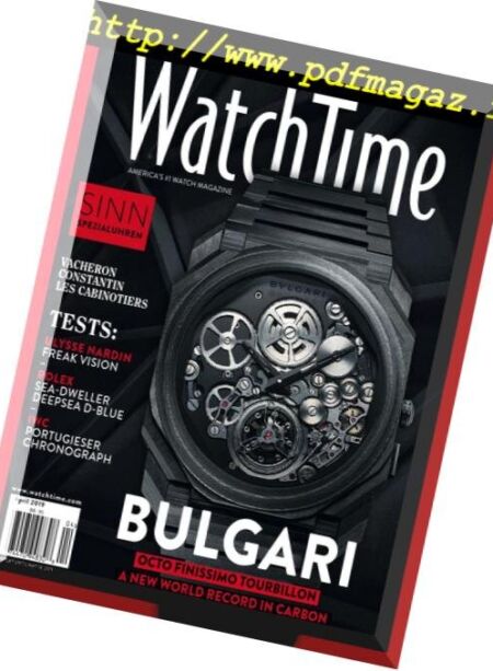 WatchTime – March 2019 Cover