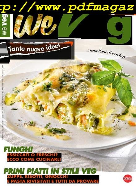 We Veg – Settembre 2017 Cover